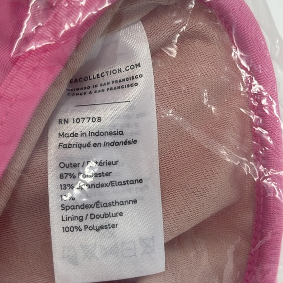 TEA COLLECTION: Ruffled Bikini Swim Bottom, Perennial Pink, Size 10. NEW. - Picture 7 of 7